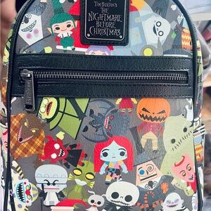Nightmare Before Christmas Loungefly POP characters Backpack NWT